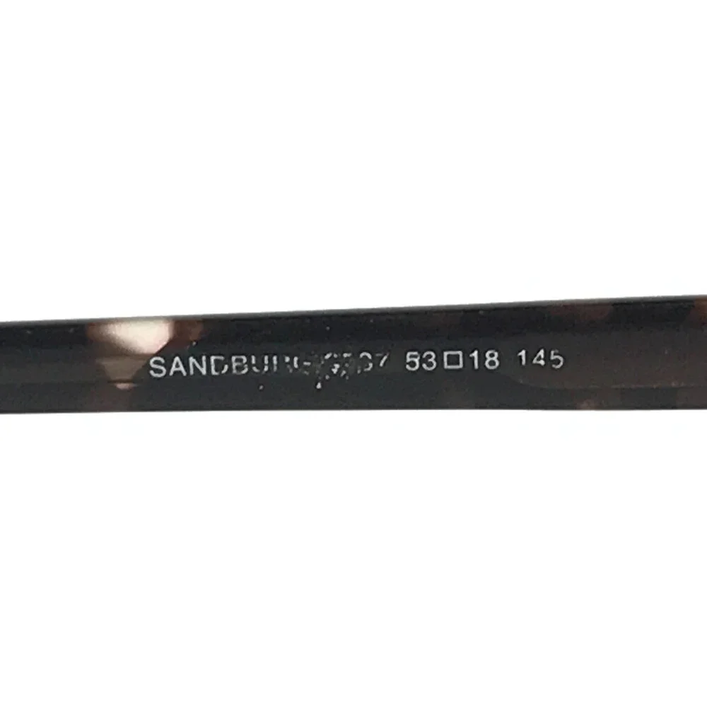 Seraphin Eyeglasses Frame SANDBURG 8537 Black Tokyo Rectangle Full Rim 53-18-145